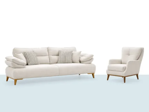 Toskana koltuk takımı 3+1 oturma grubu – modern salon takımı