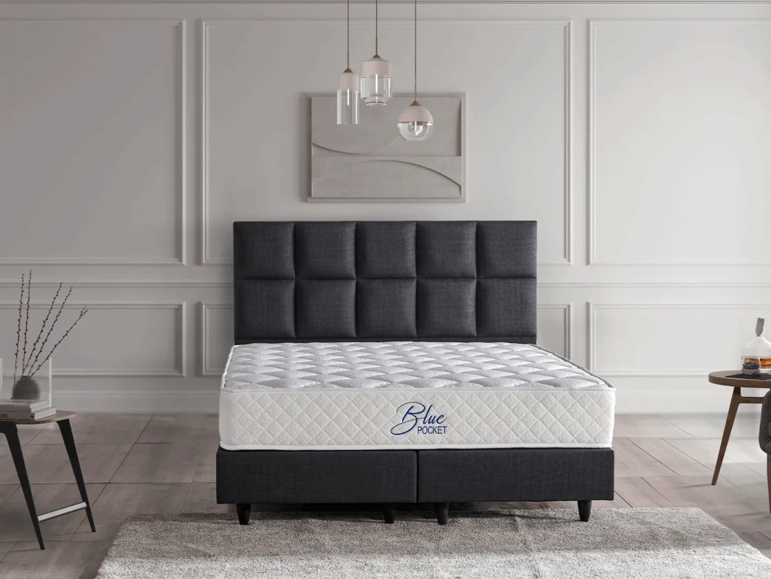Niron Blue Pocket Yatak Seti - Görsel 2