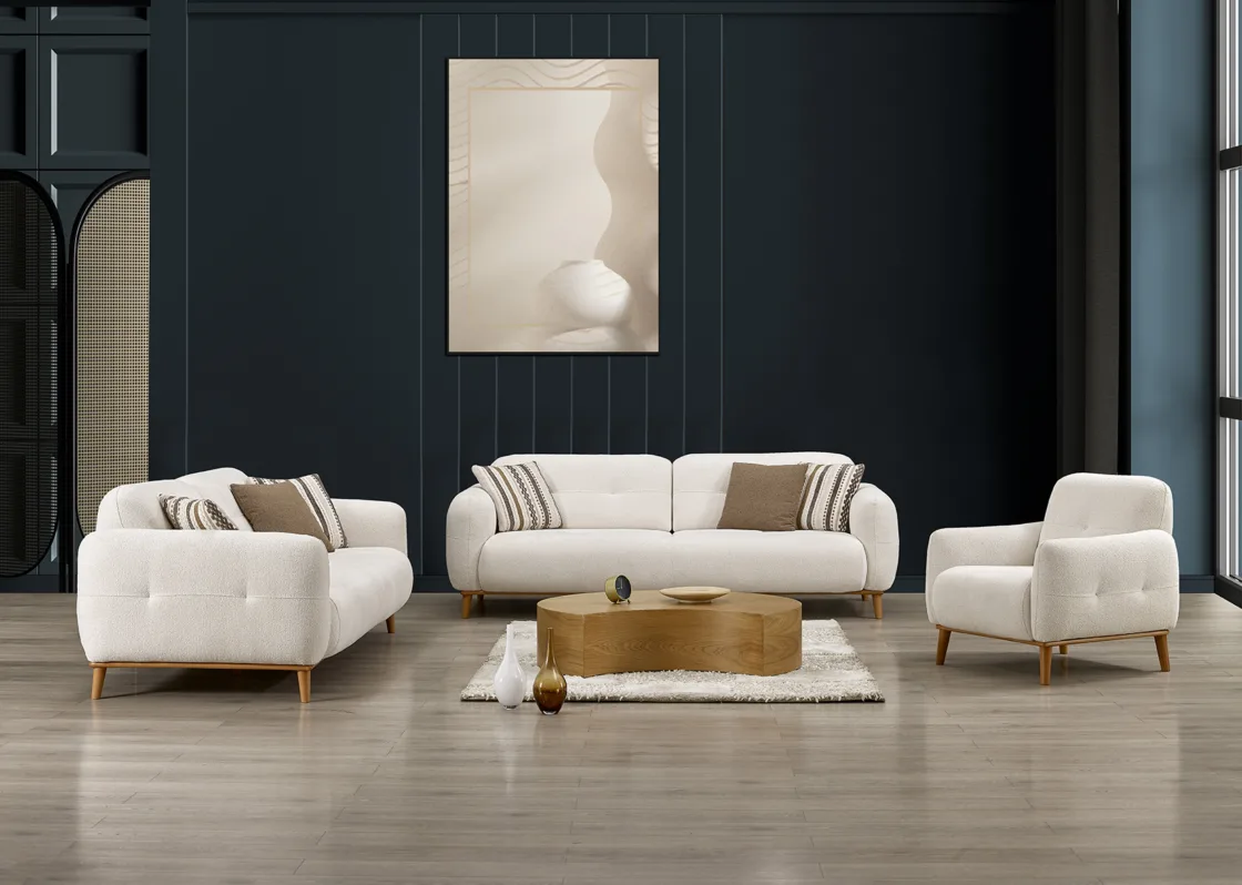 Carina 3+1 Modern Koltuk Takımı