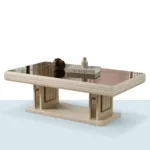 Milenyum dikdörtgen orta sehpa – modern salon için tasarlanmış sehpa modeli