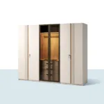 Moss Gardırop 6 Kapılı mavi şablon ana görsel – 6 kapılı dolap, modern gardırop