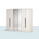 Verona Gardırop 6 Kapaklı – geniş hacimli modern gardırop ürün görseli