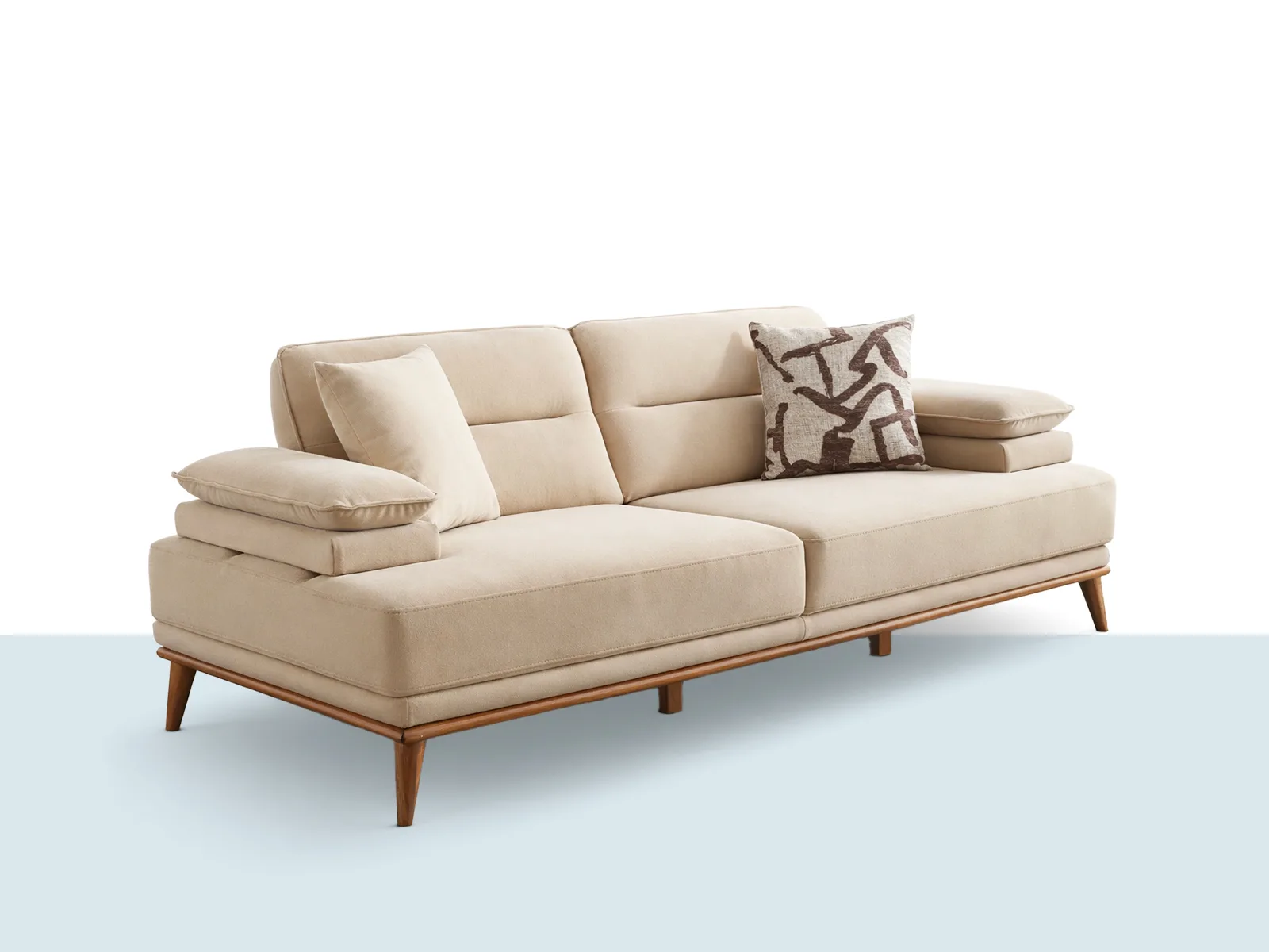 Axion 3’lü Kanepe | Günlük Kullanıma Uygun Üçlü Koltuk Axion 3’lü kanepe, geniş oturumlu ve destekli kol yapısına sahip modern üçlü koltuk