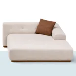 King Kong dinlenme modülü – mavi kesitli ana ürün görseli, tekli modül koltuk