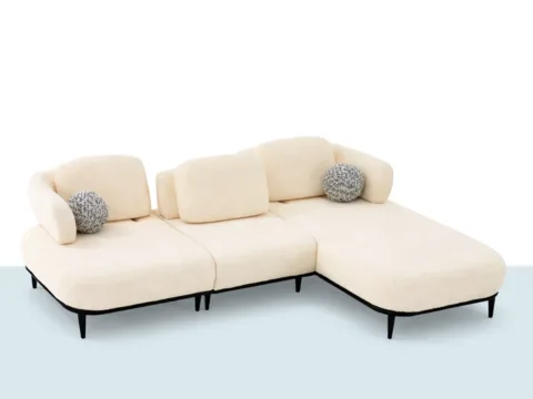 London Mini Köşe Koltuk – Kompakt Köşe Formu