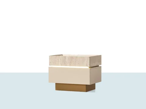 Robin komodin – yatak odasında modern tasarımlı komodin görünümü