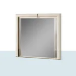 Moss Şifonyer Aynası – modern çerçeveli dekoratif ayna (mavi ana görsel)