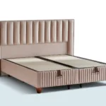 Hades baza seti, dikey kanallı başlık ve kumaş kaplı sandıklı baza