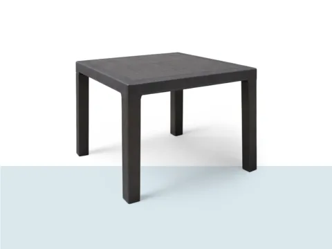 Niron Maya Bahçe Takımı, ayrı masa ve kollu sandalyelerden oluşan modern dış mekân seti